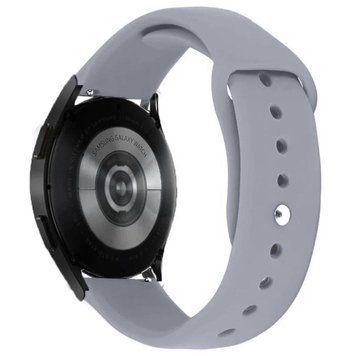 Силіконовий ремінець Sport для Smart Watch 22mm Gray 212-01441 фото