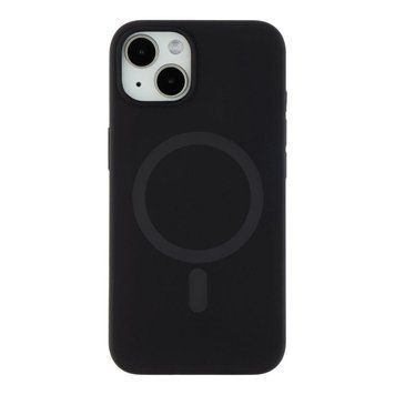 Чехол Glow Silicone Case with Magsafe для iPhone 13 Black 214-03861 фото