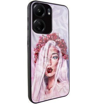 TPU+PC чохол Prisma Ladies для Xiaomi Redmi 13C / Poco C65 Ukrainian Girl 777-07410 фото