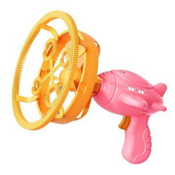 Пістолет для мильних бульбашок H035 Bubble Gun з пропелером 2in1 + bottle 250ml Pink ILSO-00000078650-1 фото