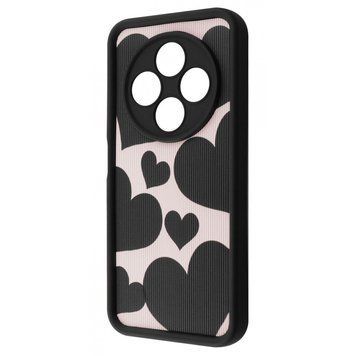 Чехол WAVE Artfull Case для Xiaomi Redmi 14C 4G/Poco C75 4G/Redmi A4 Black Hearts 777-02346 фото