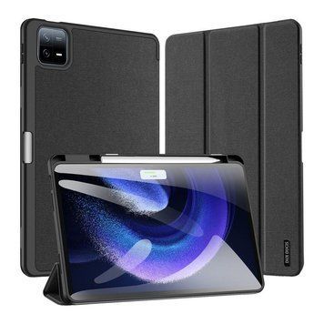 Чехол Dux Ducis Domo для Xiaomi Pad 6/6 Pro with Stylus Pen Holder Auto Sleep Wake Black 757-00168 фото
