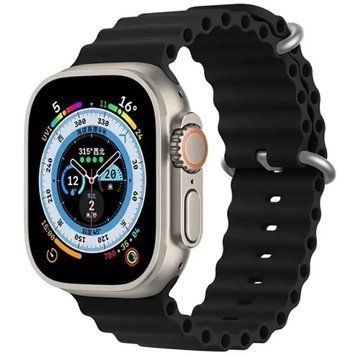 Ремінець Ocean Band для Apple Watch 42(ser.1-3)/44/45/46/49mm Black 212-01291 фото