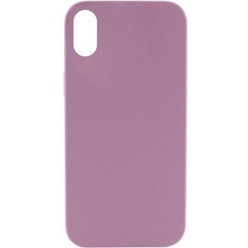 Силиконовый чехол Silk Full Protective для iPhone XR (6.1") Lilac Pride 777-10792 фото