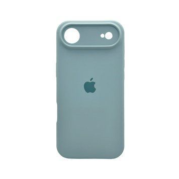 Силиконовый чехол с закрытой камерой для iPhone 17 Air Mist Blue 666-04379 фото