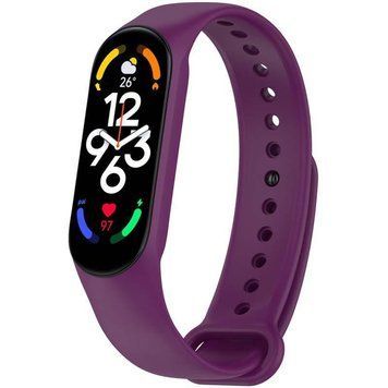 Силіконовий ремінець для Xiaomi Mi Band 7/6/5 Grape 212-01592 фото