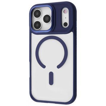 Чохол Proove Clear Essence Case with Magnetic Ring iPhone 17 Pro Midnight Blue 656-04433 фото