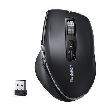 Манипулятор мышь бездротова UGREEN M751 Multi-mode Wireless Mouse Black UGR-45792 фото