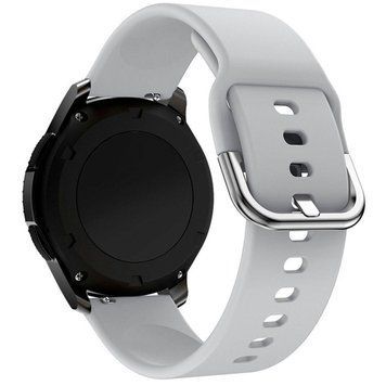 Ремінець Универс 22mm Silicone Original Design для Samsung/Amazfit/Huawei Grey 212-02775 фото