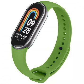 Силіконовий ремінець для Xiaomi Mi Band 8/9/10 Army green 212-01341 фото