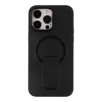 Чохол TPU+PC FlexGuard Magnetic Ring Stand для iPhone 14 Pro Max Deep Black 757-00425 фото