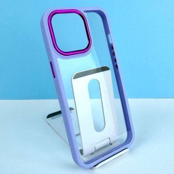 Чехол TPU+PC Lyon Case для iPhone 13 Pro Max Светло-фиолетовый 208-04381 фото
