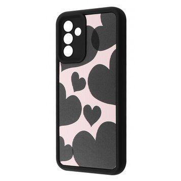 Чехол WAVE Artfull Case для Samsung Galaxy A55 Black Hearts 777-02296 фото