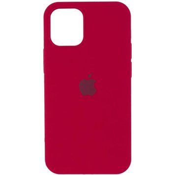 Чохол Silicone Case Full Size для iPhone 15 Plus Rose Red 208-05017 фото
