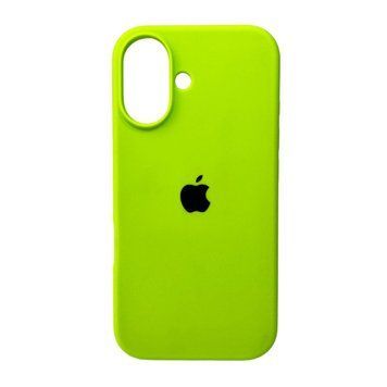 Силиконовый чехол для iPhone 16 Shiny Green 666-01186 фото