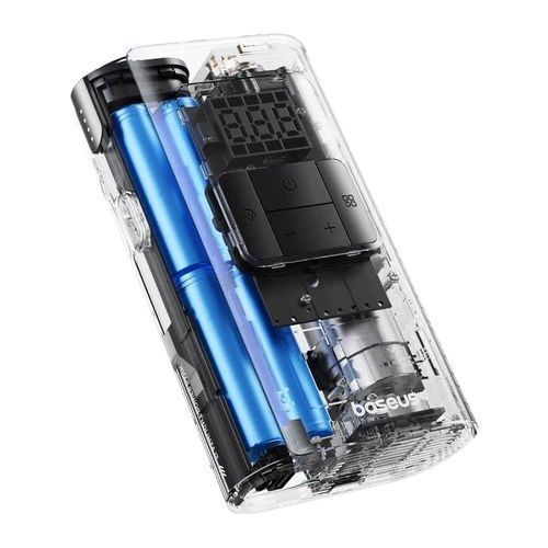 Автомобильный насос Baseus PrimeTrip VA1 Wired and Wireless 2-in-1 Tire Inflator Cosmic Black C11169001121-00 фото