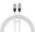 Кабель Baseus CoolPlay Series Fast Charging Cable Type-C to iP 20W 1m White CAKW000002 фото