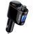 Автомобільний зарядний пристрій з FM-модулятор Baseus S-06 Car Bluetooth MP3 Player Black 656-00565 фото