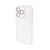 Чехол для смартфона AG Glass Matt Frame Color для iPhone 15 Pro Pearly White 666-00649 фото