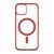 Силіконовий чохол Clear Color Case with MagSafe для iPhone 14 Pro Max Червоний 214-00225 фото