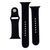 Ремінець для Apple Watch Band Silicone Two-Piece 42/44/45/49 mm Black 212-02172 фото