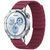 Ремінець Dual-color Magnetic для Smart Watch 22mm Wine red 212-01743 фото