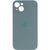 Силиконовый чехол с закрытой камерой для iPhone 13 Pine Green 208-00735 фото