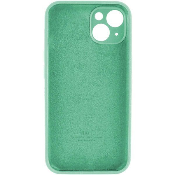Силіконовий чохол з закритою камерою для iPhone 14 Spearmint 666-00824 фото
