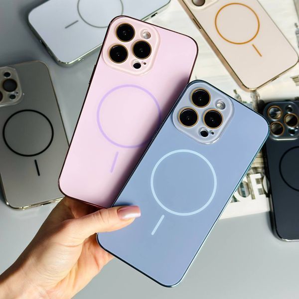 Чехол Matte TPU Soft Touch Magnetic для iPhone 15 Pro Max Grey 214-02276 фото