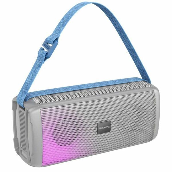 Портативна колонка BOROFONE BR26 Daring sports BT speaker Gray 656-00714 фото