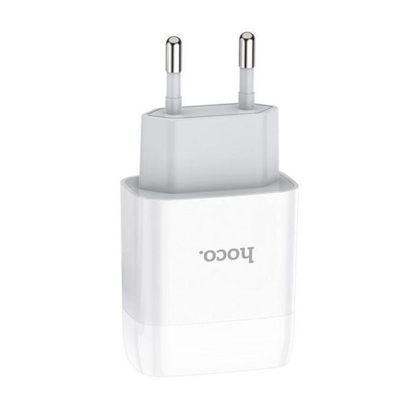 Мережевий зарядний пристрій HOCO C72A Glorious single port charger 10.5W White 6931474712899 фото