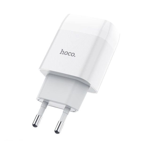 Мережевий зарядний пристрій HOCO C72A Glorious single port charger 10.5W White 6931474712899 фото