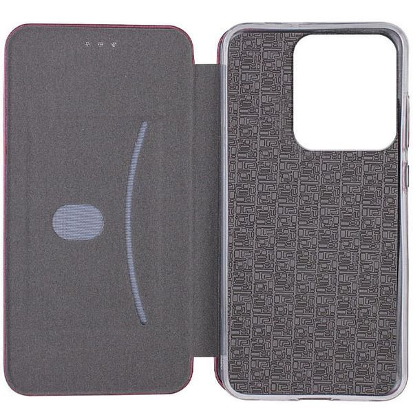 Шкіряний чохол-книжка Classy для Tecno Spark Go 2022 (KG5m) Maroon 777-05749 фото