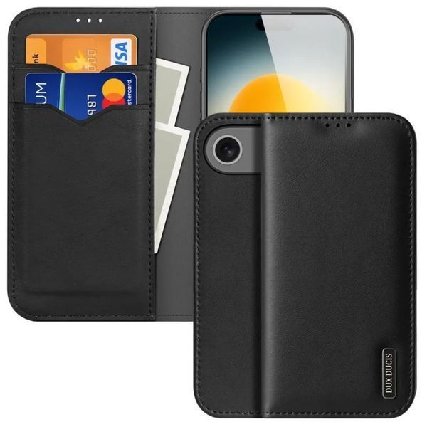 Чохол-книжка Dux Ducis Hivo для Apple iPhone 17 Air (6.5") Black 777-08192 фото