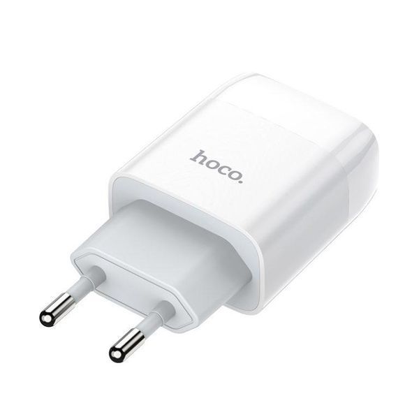 Мережевий зарядний пристрій HOCO C72A Glorious single port charger 10.5W White 6931474712899 фото