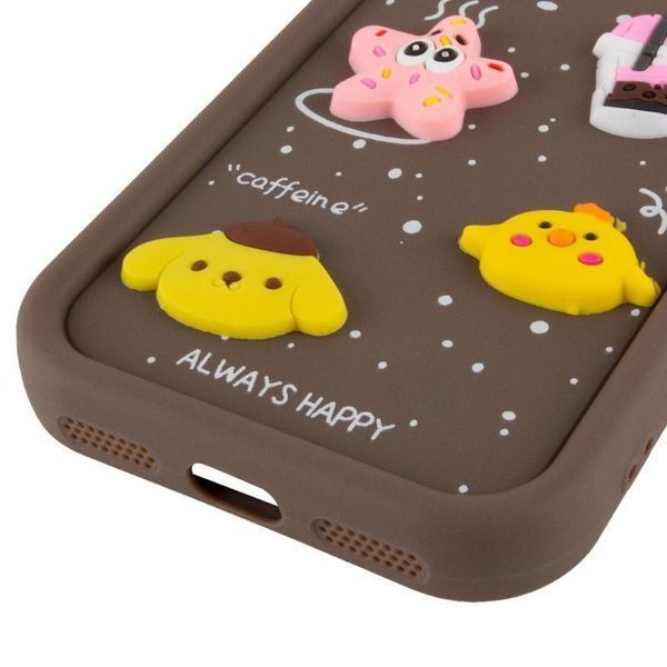 Чохол TPU Toys Case with Ears для Apple iPhone 16e\17e (6.1") Brown 208-05336 фото
