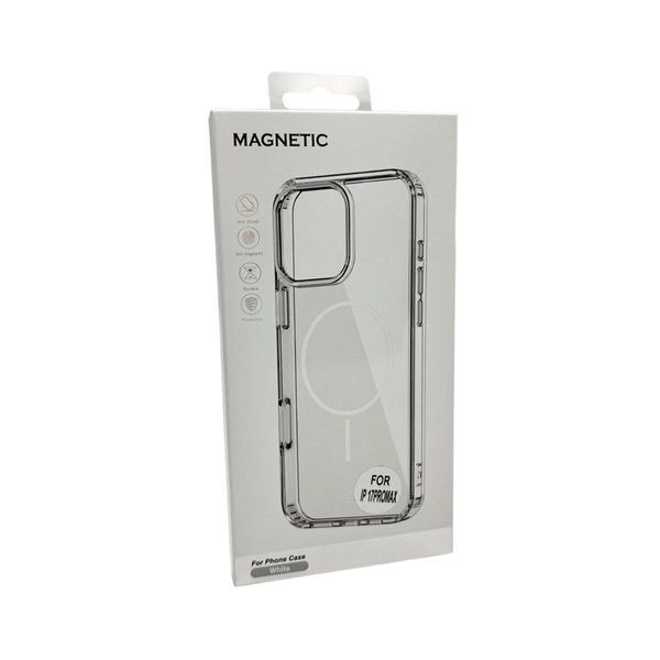 Чехол Acrylic Thin Magnetic для Apple iPhone 17 Pro White 666-03730 фото