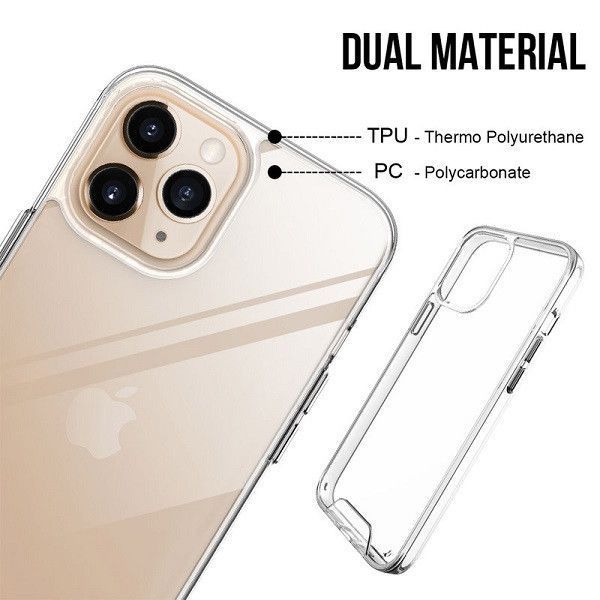 Протиударний чохол Space для iPhone 14 Pro Прозорий 211-00014 фото