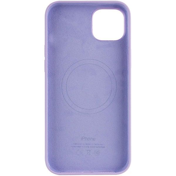 Чохол Silicone Full Case with MagSafe для iPhone 14 Lilac 656-01190 фото