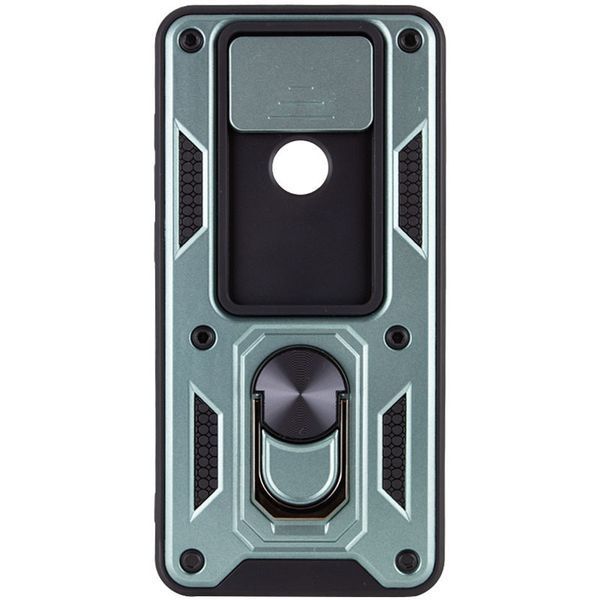 Ударостійкий чохол Camshield Serge Ring для Xiaomi Redmi Note 9 / Redmi 10X Green 777-04670 фото