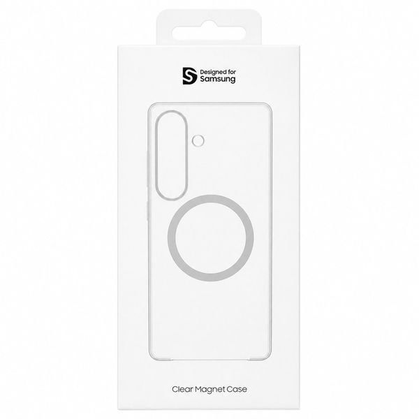 Чохол PC Clear Magnet Case with MagSafe для Samsung Galaxy S26 Clear / White 656-08478 фото