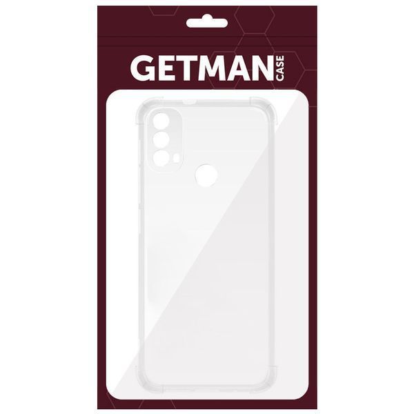 TPU чехол GETMAN Ease усиленные углы Full Camera для Motorola Moto E40 / E30 555-02521 фото