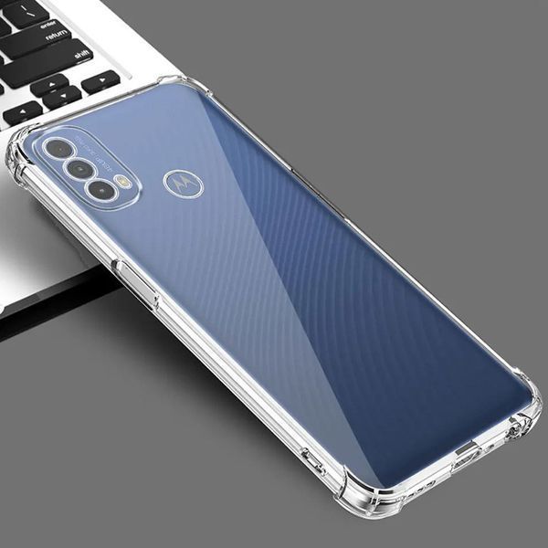 TPU чехол GETMAN Ease усиленные углы Full Camera для Motorola Moto E40 / E30 555-02521 фото