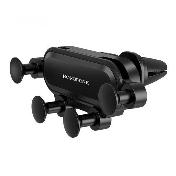Автотримач для телефона BOROFONE BH19 Eddie air outlet gravity in-car holder 6931474721204 фото
