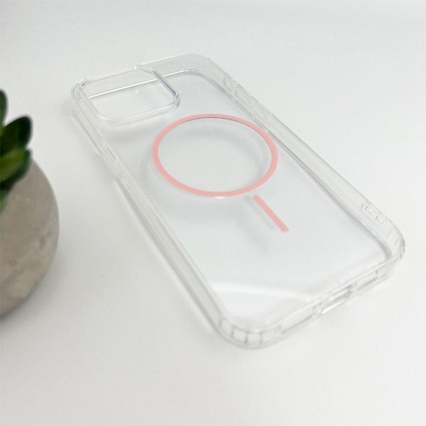 Чехол Acrylic Thin Magnetic для Apple iPhone 15 Pro Max Pink 666-03680 фото