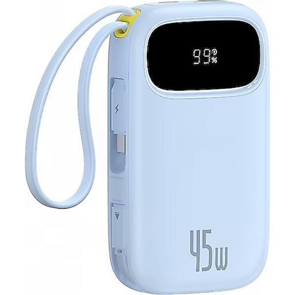 Портативний ЗП Power Bank Baseus EnerFill FC31 PD22.5W with cables 20000 mAh (PPQD3) Galaxy Blue ILSO-00000087546-2 фото