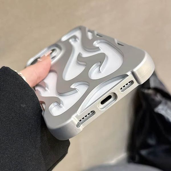Чехол TPU WinFire для iPhone 12 Pro Max (6.7") Silver 555-00564 фото