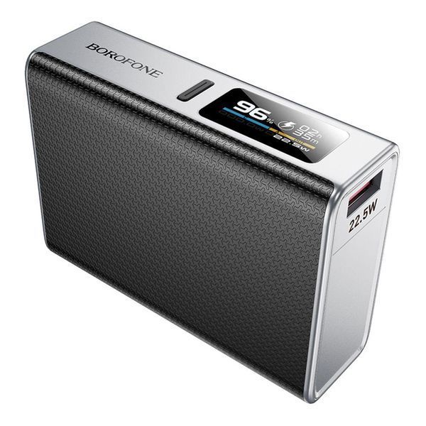Power Bank Borofone BJ72 Energy 22.5W+PD20W 10000 mAh Сірий 656-03275 фото