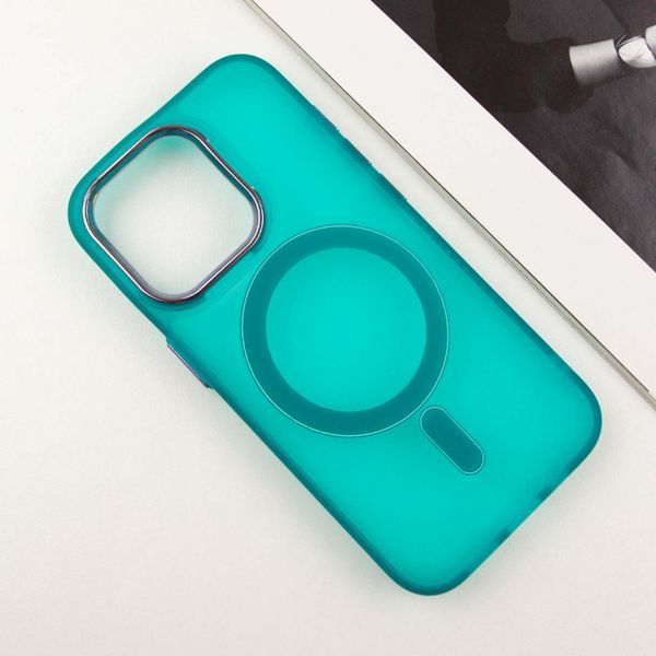Чохол TPU+PC Lily with MagSafe для Apple iPhone 12 Pro / 12 (6.1") Green 214-03639 фото