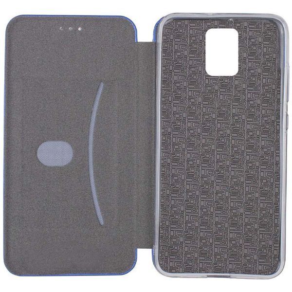 Кожаный чехол-книжка Classy для Xiaomi Redmi Note 9s / Note 9 Pro / Note 9 Pro Max Blue 777-06004 фото